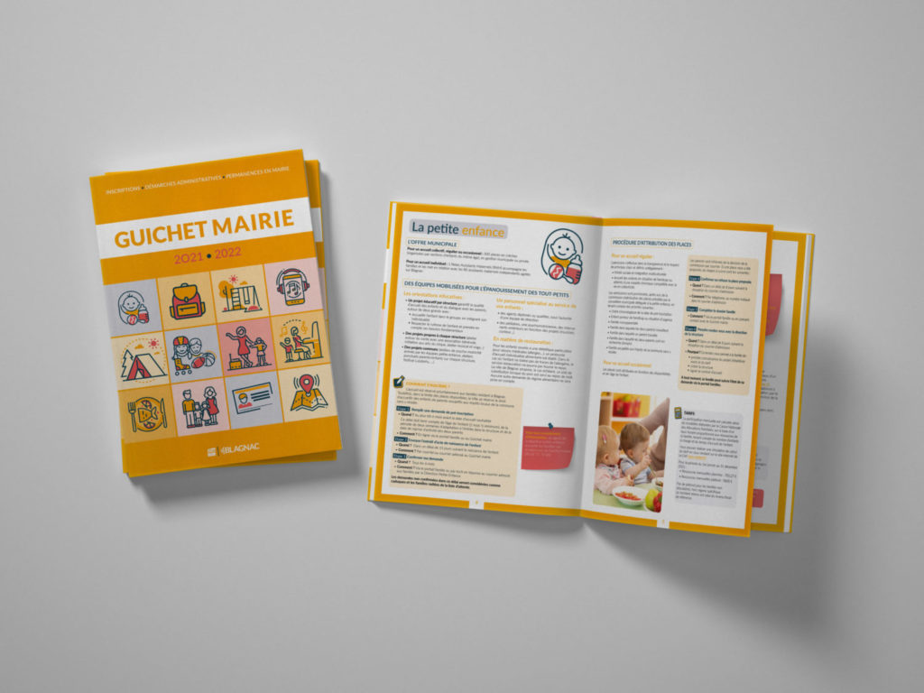 Mise en page Brochure Ville de Blagnac